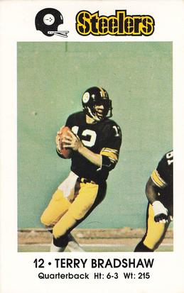 1981 Pittsburgh Steelers Police #NNO Terry Bradshaw Front