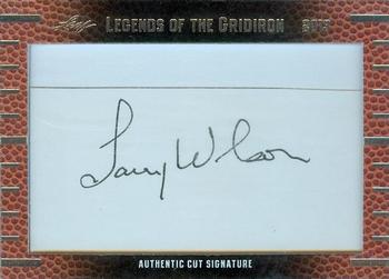 2013 Leaf Legends of the Gridiron #NNO Larry Wilson Front