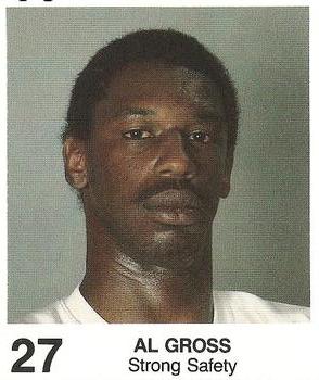 1985 Coke/Mr. Hero Cleveland Browns #NNO Al Gross Front