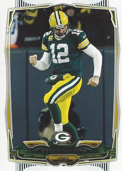 2014 Topps #66 Aaron Rodgers Front