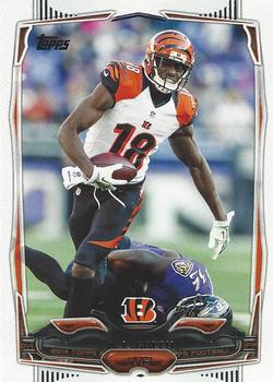 2014 Topps #11 A.J. Green Front