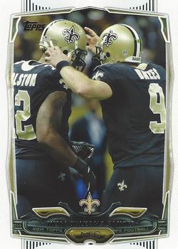 2014 Topps #99 New Orleans Saints Front