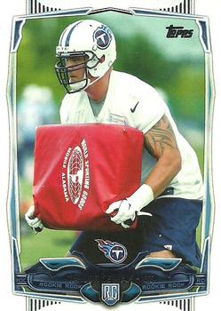 2014 Topps #358 Taylor Lewan Front