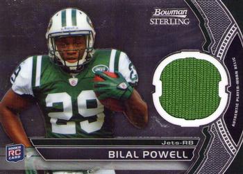 2011 Bowman Sterling - Relic #BSR-BP Bilal Powell Front