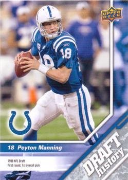 2009 Upper Deck Draft Edition #154 Peyton Manning Front
