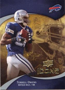 2009 Upper Deck Icons #3 Terrell Owens Front