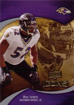 2009 Upper Deck Icons #73 Ray Lewis Front