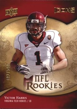 2009 Upper Deck Icons #109 Victor Harris Front