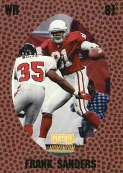1998 Playoff Momentum Retail #195 Frank Sanders Front