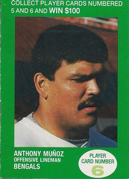 1990 British Petroleum #6 Anthony Munoz Front