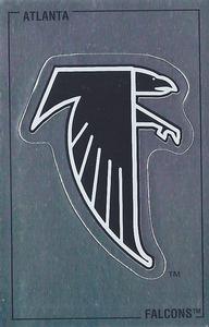1989 Panini Stickers (UK) #9 Atlanta Falcons Logo Front