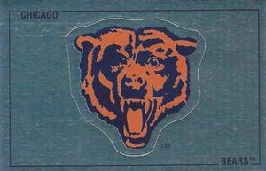 1989 Panini Stickers (UK) #23 Chicago Bears Logo Front