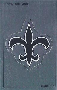 1989 Panini Stickers (UK) #106 New Orleans Saints Logo Front