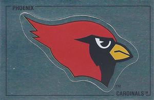 1989 Panini Stickers (UK) #148 Phoenix Cardinals Logo Front