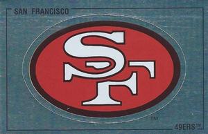1989 Panini Stickers (UK) #162 San Francisco 49ers Logo Front