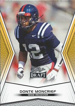 2014 Leaf Draft - Gold #67 Donte Moncrief Front