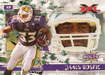 2001 Topps XFL #3 James Bostic Front