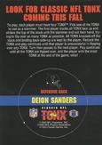 1993 Classic TONX #116 Deion Sanders Back