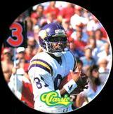 1993 Classic TONX #21 Anthony Carter Front
