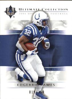 2004 Upper Deck Ultimate Collection #26 Edgerrin James Front