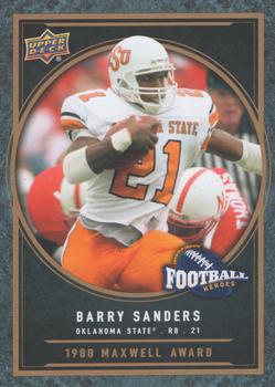 2014 Upper Deck - College Football Heroes: 1970s and 1980s #CFH-BS Barry Sanders Front