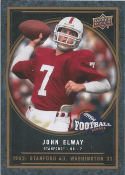 2014 Upper Deck - College Football Heroes: 1970s and 1980s #CFH-JE John Elway Front