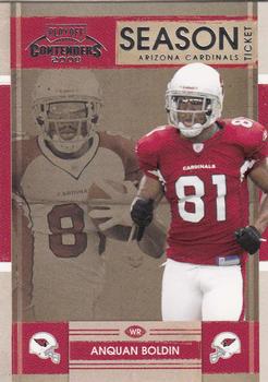 2008 Playoff Contenders #3 Anquan Boldin Front