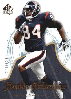 2008 SP Authentic #190 Darnell Jenkins Front