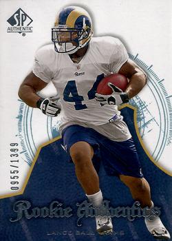 2008 SP Authentic #131 Lance Ball Front