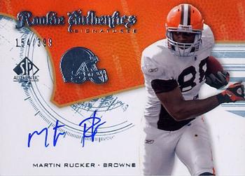2008 SP Authentic #265 Martin Rucker Front