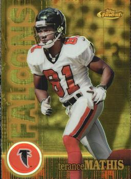 2000 Finest - Gold Refractors #110 Terance Mathis Front