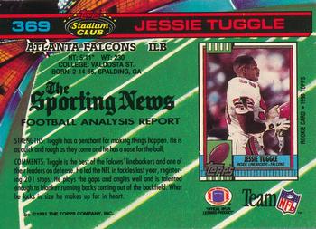 1991 Stadium Club - Super Bowl XXVI #369 Jessie Tuggle Back