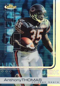 2002 Finest - Refractors #49 Anthony Thomas Front