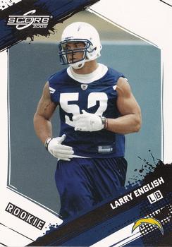 2009 Score #366 Larry English Front