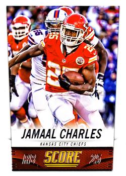 2014 Score #110 Jamaal Charles Front
