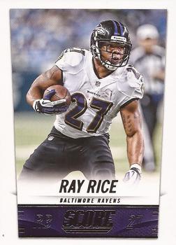 2014 Score #18 Ray Rice Front