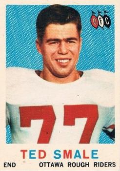 1959 Topps CFL #49 Ted Smale Front