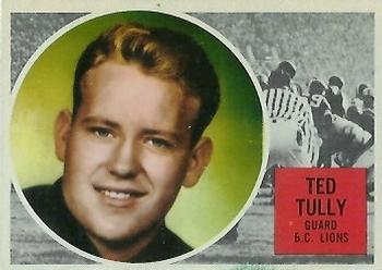 1960 Topps CFL #10 Ted Tully Front
