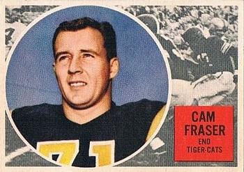 1960 Topps CFL #34 Cam Fraser Front