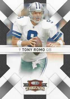 2009 Donruss Threads #28 Tony Romo Front