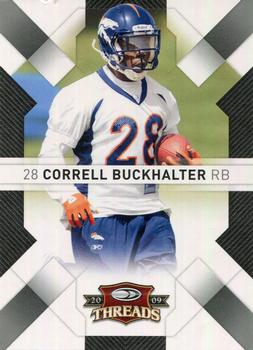 2009 Donruss Threads #31 Correll Buckhalter Front
