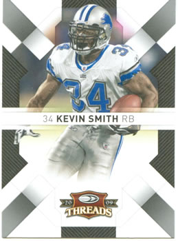 2009 Donruss Threads #34 Kevin Smith Front