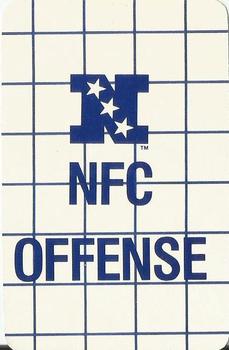 1988 MacGregor NFL Game Cards #NNO Pass Touchdown Back