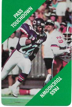 1988 MacGregor NFL Game Cards #NNO Pass Touchdown Front