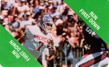 1988 MacGregor NFL Game Cards #NNO 1st Down Run Front