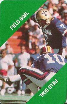 1988 MacGregor NFL Game Cards #NNO FG (b) Front