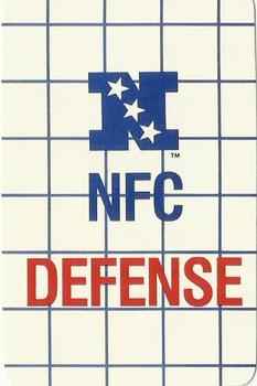 1988 MacGregor NFL Game Cards #NNO Run Tackled 4 Yard Run Back