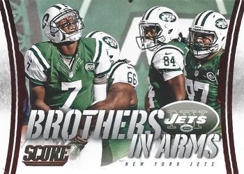 2014 Score - Brothers in Arms Red #BA-22 New York Jets Front