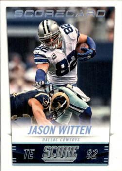2014 Score - Scorecard #63 Jason Witten Front
