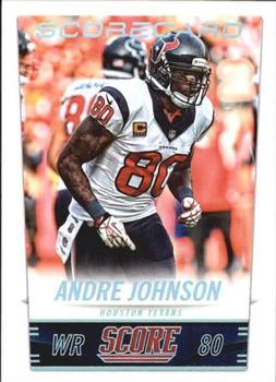 2014 Score - Scorecard #88 Andre Johnson Front